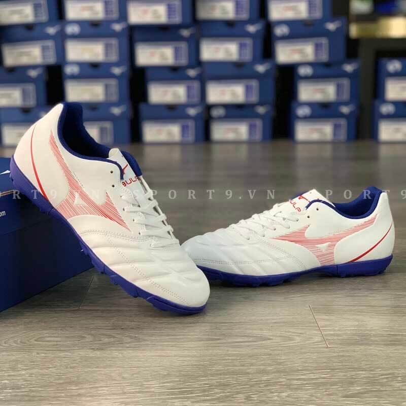 Giày đá bóng Mizuno Rebula Cup Select AS P1GD217562 - Trắng Xanh Hồng